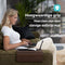 Tuko Armleuning Dienblad - Bruin - Duurzaam bamboe - Flexibel - Anti slip - Telefoonhouder - Beschermende coating - Organizer - Bank - Zetel - Sofa - Banktafel