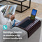 Tuko Armleuning Dienblad - Kersenbruin - Duurzaam bamboe - Flexibel - Anti slip - Telefoonhouder - Beschermende coating - Organizer - Bank - Zetel - Sofa - Banktafel