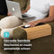 Tuko Armleuning Dienblad - Naturel - Duurzaam bamboe - Flexibel - Anti slip - Beschermende coating - Organizer - Bank - Zetel - Sofa - Banktafel
