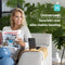 Tuko Armleuning Dienblad - Naturel - Duurzaam bamboe - Flexibel - Anti slip - Telefoonhouder - Beschermende coating - Organizer - Bank - Zetel - Sofa - Banktafel