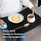 Tuko Armleuning Dienblad - Zwart - Duurzaam bamboe - Flexibel - Anti slip - Beschermende coating - Organizer - Bank - Zetel - Sofa - Banktafel
