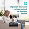 Tuko Armleuning Dienblad - Zwart - Duurzaam bamboe - Flexibel - Anti slip - Telefoonhouder - Beschermende coating - Organizer - Bank - Zetel - Sofa - Banktafel