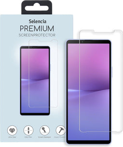 Selencia Screen protector - Geschikt voor Sony Xperia 10 V - Gehard Glas Screenprotector