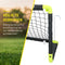 Dunlop Voetbaldoel - Voetbaldoeltjes Set van 2 - Opvouwbaar - Zwart/Geel (2 stuks)