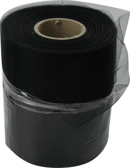 Tule - 112mm - 50m - zwart