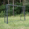 AXI Voetbaldoel Kylian 220x170cm Antraciet - Incl. grondankers - gepoedercoat stalen frame
