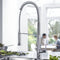 GROHE K7 - Keukenkraan - 360° draaibare handdouche - chroom