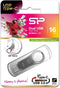 Silicon Power Mobile C80 - USB-stick - 16 GB - Grijs