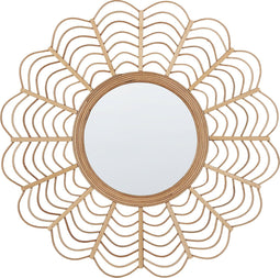 TUMBIT - Wandspiegel - Natuurlijk - Bamboehout