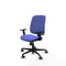 Piqueras y Crespo B1D036G - Bureaustoel - Verstelbare hoogte met armleuning - Licht Blauw