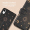 iMoshion Hoesje Geschikt voor iPhone Xr Hoesje Met Pasjeshouder - iMoshion Design Bookcase smartphone - Zwart / Sky Black
