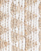 TUNCELI - Laagpolig vloerkleed - Beige - 80 x 150 cm - Katoen