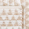 TUNCELI - Laagpolig vloerkleed - Beige - 80 x 150 cm - Katoen