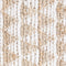 TUNCELI - Laagpolig vloerkleed - Beige - 80 x 150 cm - Katoen