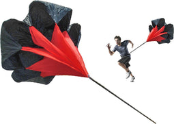 Tunturi Weerstand Parachute - Fitness Parachute - Zwart