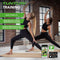 Tunturi Yoga Mat - Yoga Mat Kurk - TPE - 183cm - Anti-Slip - Incl. gratis fitness app