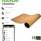 Tunturi Yoga Mat - Yoga Mat Kurk - TPE - 183cm - Anti-Slip - Incl. gratis fitness app