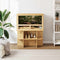 Terrariumbasis Bruin 80 x 50 x 50 cm OSB