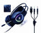 Gembird GGS-UMGL4-01 - 4-in-1 gaming kit - LED backlight toetsenbord muis headset - Zwart