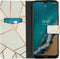 iMoshion Hoesje Geschikt voor Nokia G50 Hoesje Met Pasjeshouder - iMoshion Design Softcase Bookcase - Meerkleurig / White Graphic
