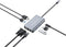 Conceptronic DONN21G - Dockingstation - 3x USB 3.2 Gen1 1x USB-C 1x Ethernet 100Mbps 1x VGA - Grijs