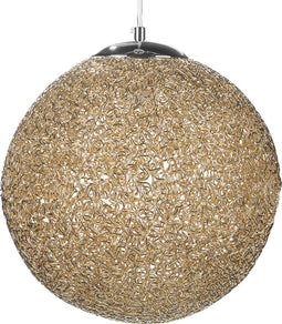 TURAMA - Hanglamp - Goud - Aluminium