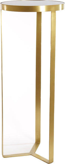 Turbi zuil Ø40x100 cm - glas zwart-mat brons