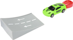 Turbo Racers Afschiet Rallyauto met Schans