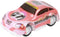 Turbo Racers Mini Rally Pull-backauto's, 9st.