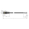 Turck 6625505 Sensor/actuator aansluitkabel Aantal polen (sensoren): 4 10 m 1 stuk(s)