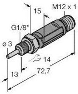 Turck 9910574 TTM100C-103A-G1/8-LI6-H1140-L013-50/100C Temperatuursensor