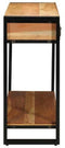 vidaXL - Console - Tafel - 120x33x75 - cm - Massief - Acaciahout
