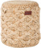 TURKAN - Poef - Beige - Jute