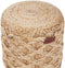 TURKAN - Poef - Beige - Jute