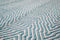 Turquoise vloerkleed - 160x230 cm - Symmetrisch patroon - Modern