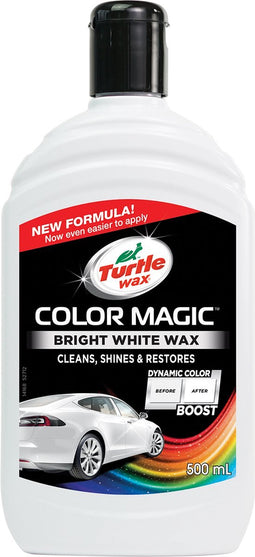 Turtle Wax 52712 Color Magic Bright White Wax - 500ml - Wit