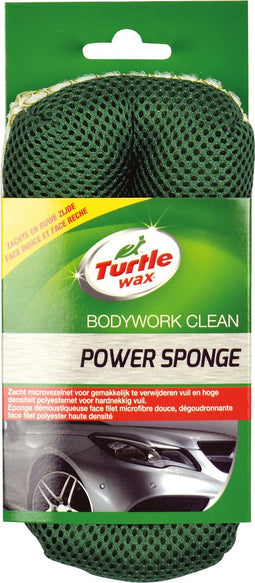 Turtle Wax X1185td Power Spons - Autospons met scrub en was kant - Schoonmaakspons - Spons Auto