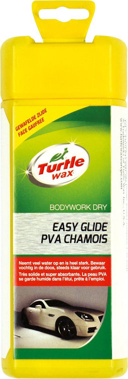 Turtle Wax X4251td Synthetische Zeem in koker - Kunstzeem 43x32cm - Zeem autoruit