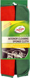 Turtle Wax X5533td Interieurdoek Dual Action - Poetsdoek met spons voor de auto - Schoonmaakdoekjes