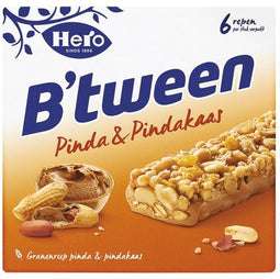 Tussendoortje hero b'tween pinda pindakaas 6pack