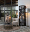 Light & Living Vloerlamp Washington - 149cm - Donkerbruin - excl. kap