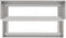 vidaXL - Tuinplanter - 2-niveaus - 100x60x45 - cm - RVS