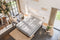 Tuur® Dekbedovertrek 140x200 100% Biokatoen - Peaceful Green - GOTS-gecertificeerd - Met flessenhals insteek