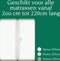 Tuur Pont D'Amour 7x200 - Matraswig - Extra comfort - Vermijd wegzakken