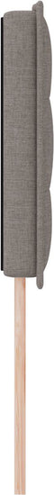 vidaXL - Hoofdbord - met - Lijnen - in - Taupe - 160 - cm