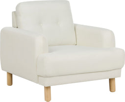 TUVE - Fauteuil - Off-white - Polyester