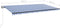 vidaXL - Luifel - automatisch - met - LED - en - windsensor - 600x300 - cm - blauw - wit