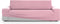 Bankbedekking Eysa ULISES Roze 70 x 110 x 210 cm