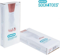 Fortuijn Sock4Toes - Relaxsokken - Vermindert voetpijn - Crèmekleurig