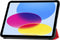 Just in Case 4827411 - Draaibare Tablethoes - 360 graden bescherming - Rood voor Apple iPad 10.9 (2022/2024)